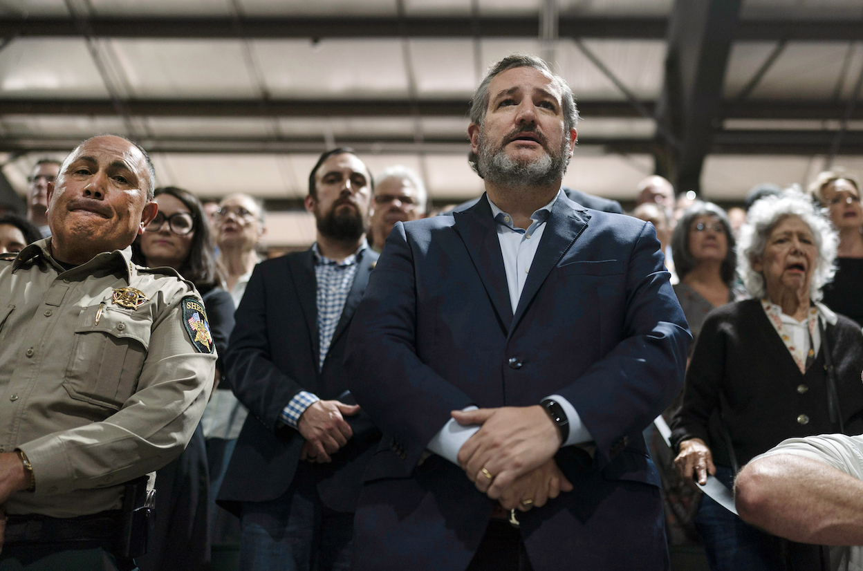 Ted Cruz in Uvalde