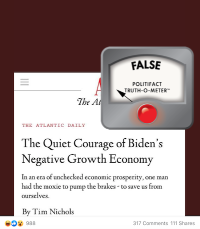 False Atlantic headline image meter