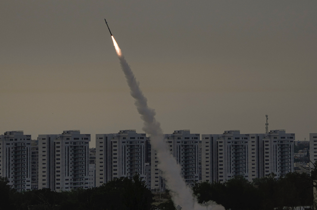 Iron Dome in action, 5-11-2023