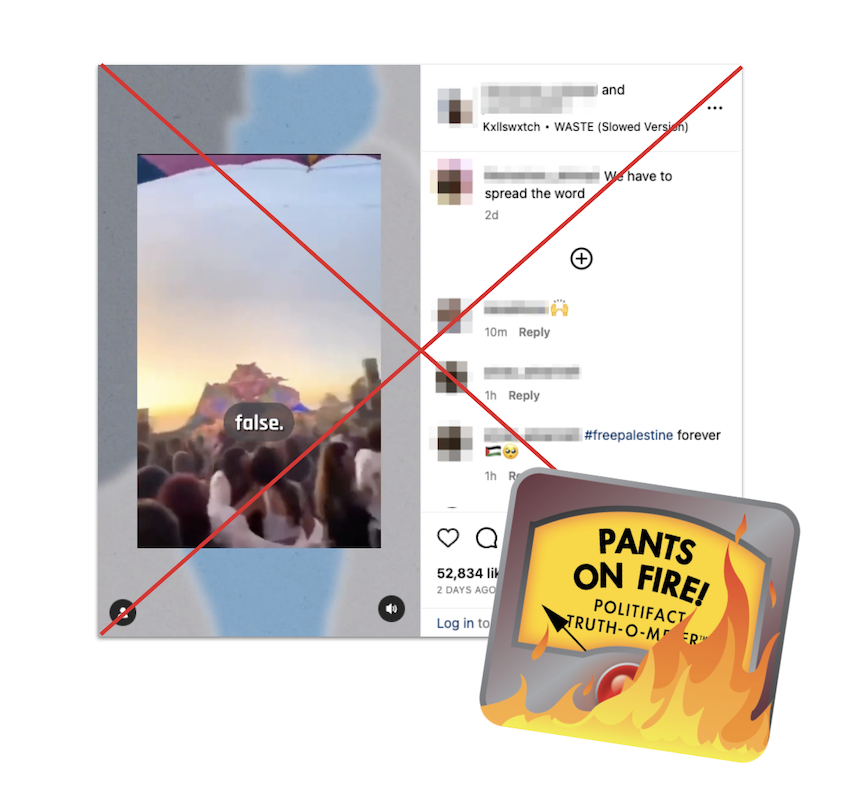 Claim about 260 killed in Israeli music festival