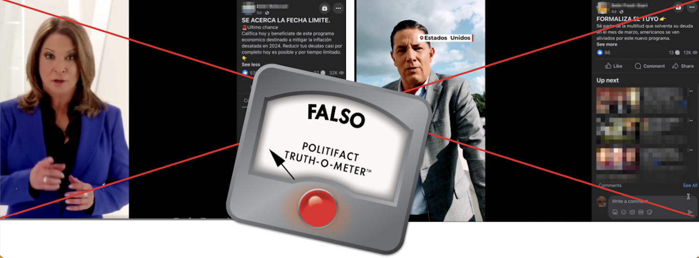 Imagen falsa del Rincón y Dra. Polo