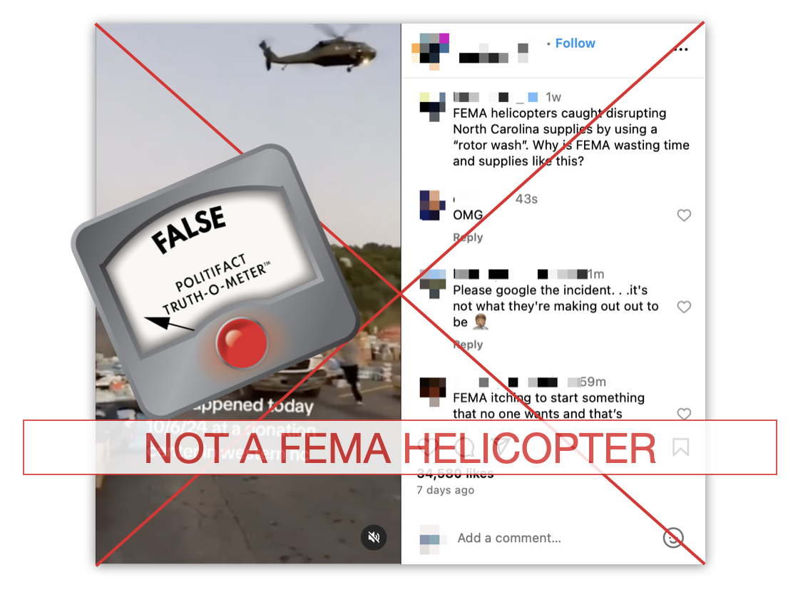 FEMA helicopter embed