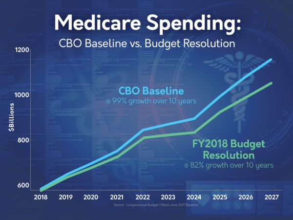 Senate budget chart