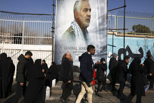 Soleimani poster Iran