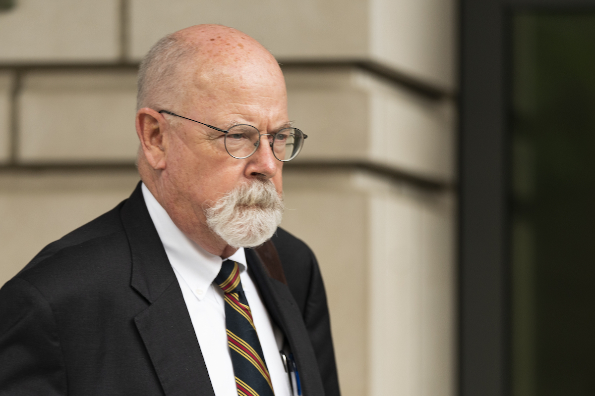Special counsel John Durham photographed 5-16-2022