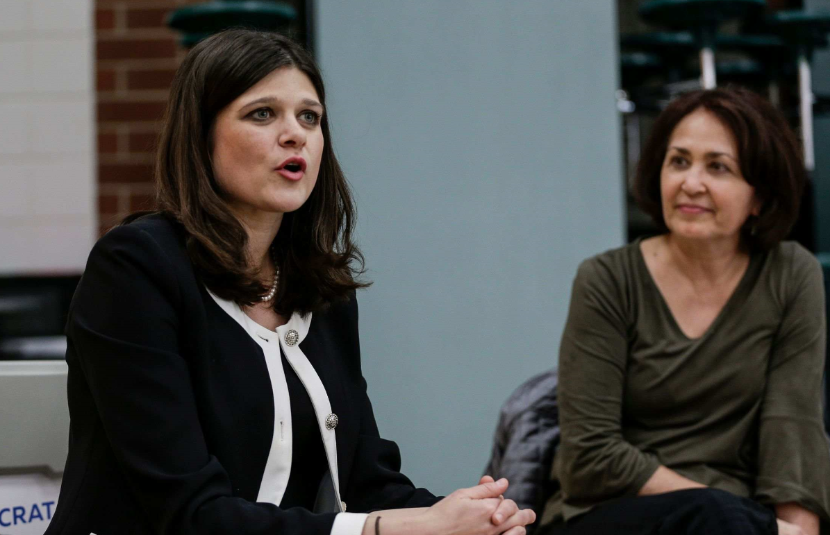 Haley Stevens speaking