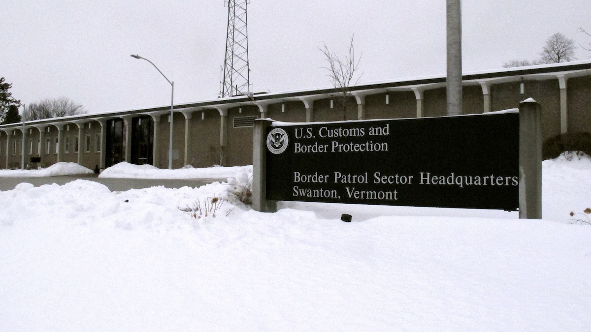 U.S.-Canada border Swanton sector HQ