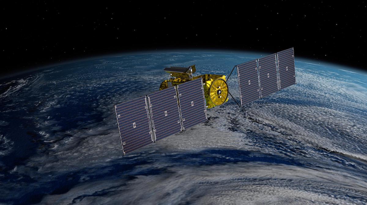 NASA SWOT satellite illustration