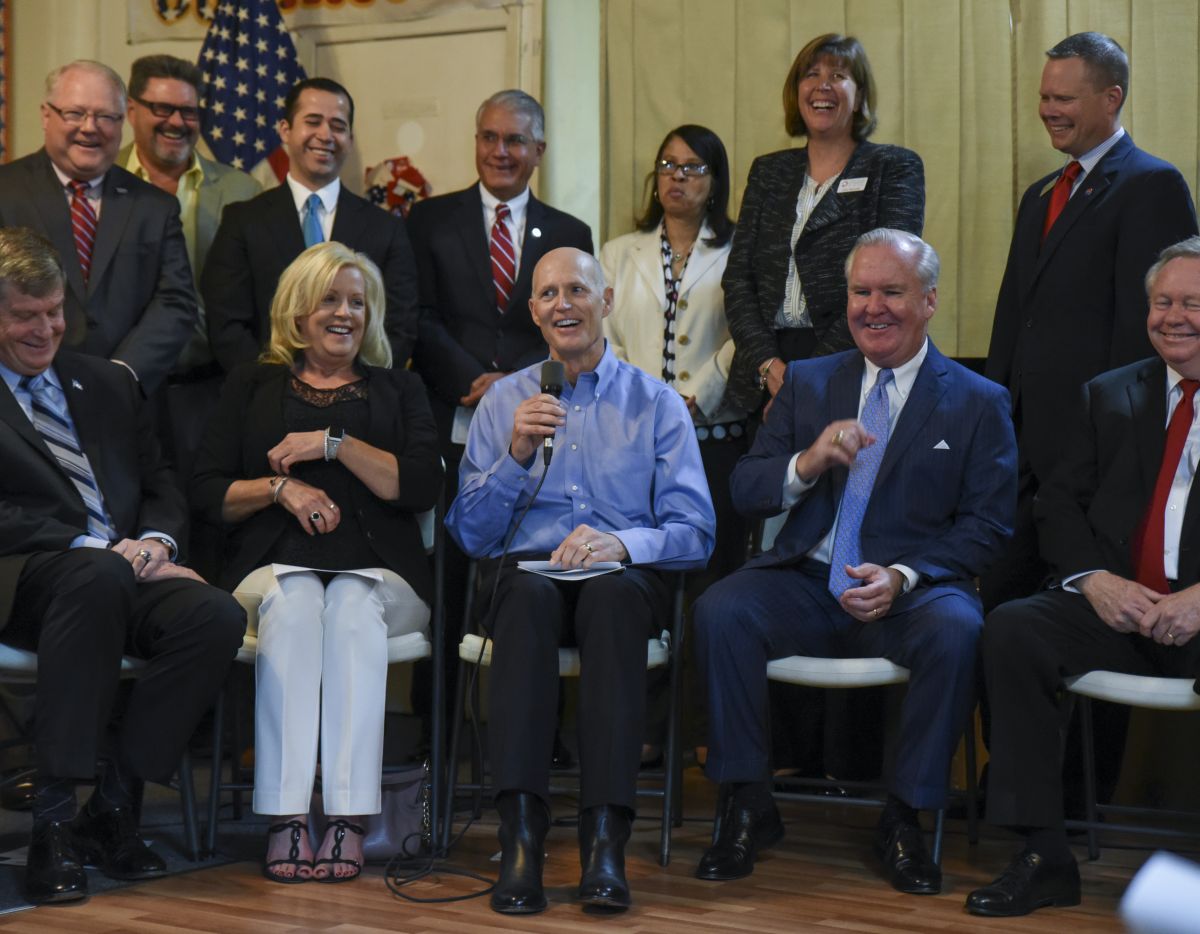 Rick Scott March 30 roundtable