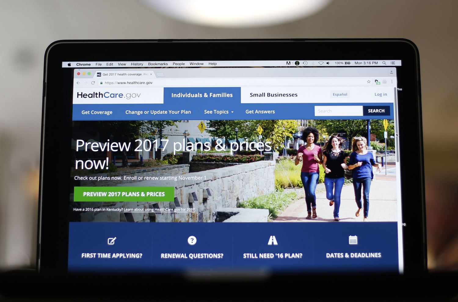 Healthcare.gov 2017 (more headlines)