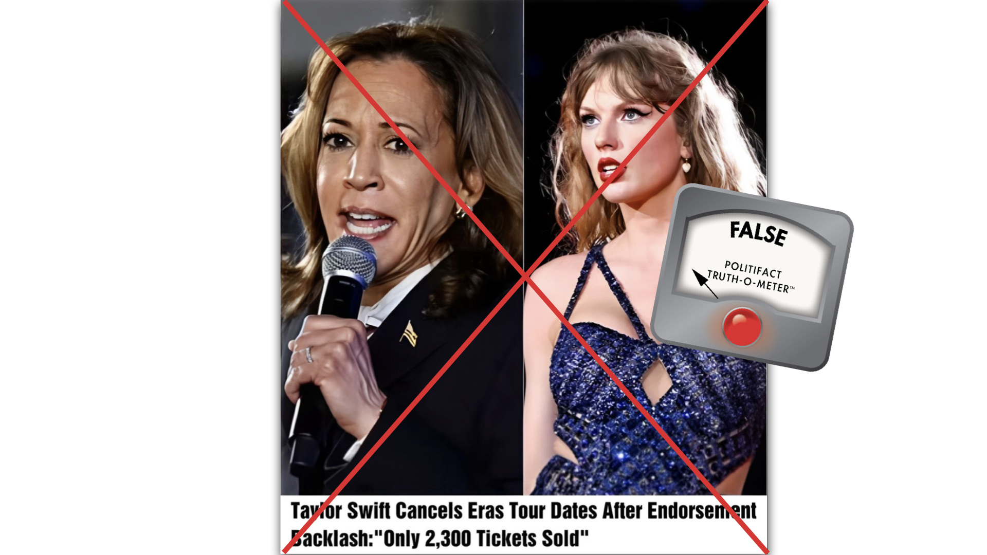 False claim Taylor Swift, 9-17-2024
