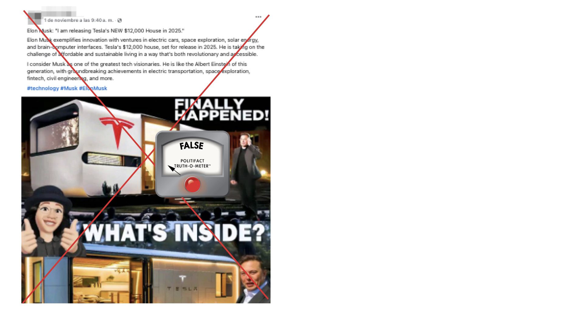 Tesla House Elon Musk, 11-8-2024