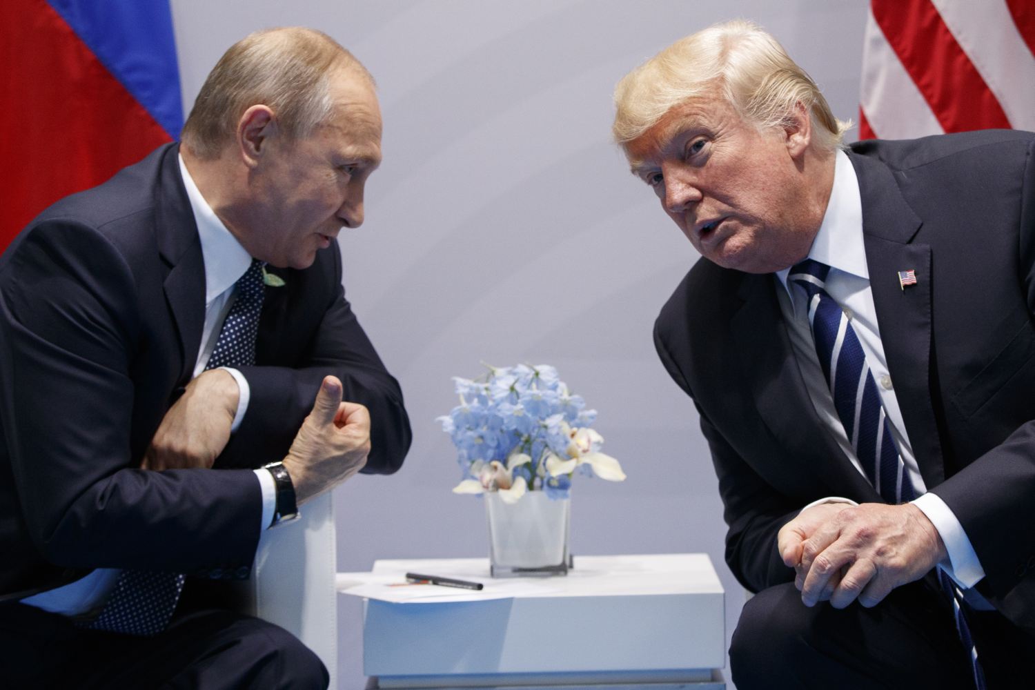 Trump and Putin photo