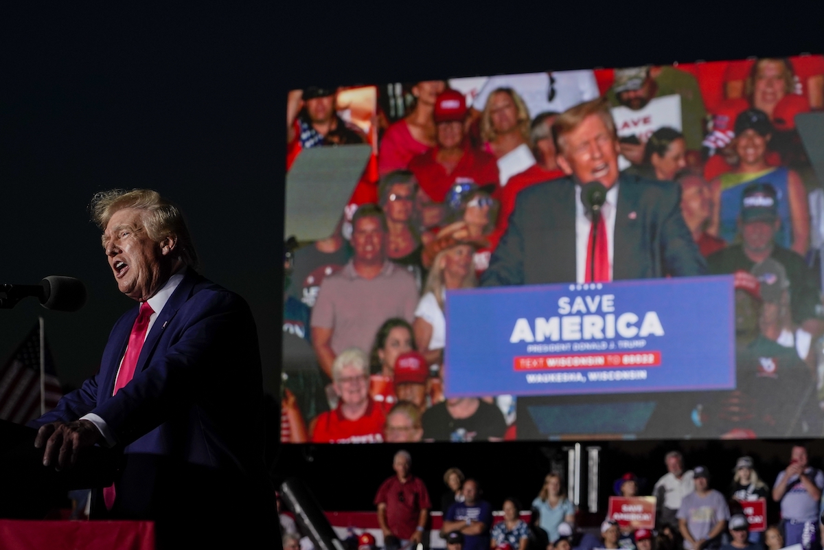 Trump Wisconsin gov rally Aug. 5