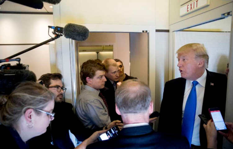 Trump Asia Air Force one