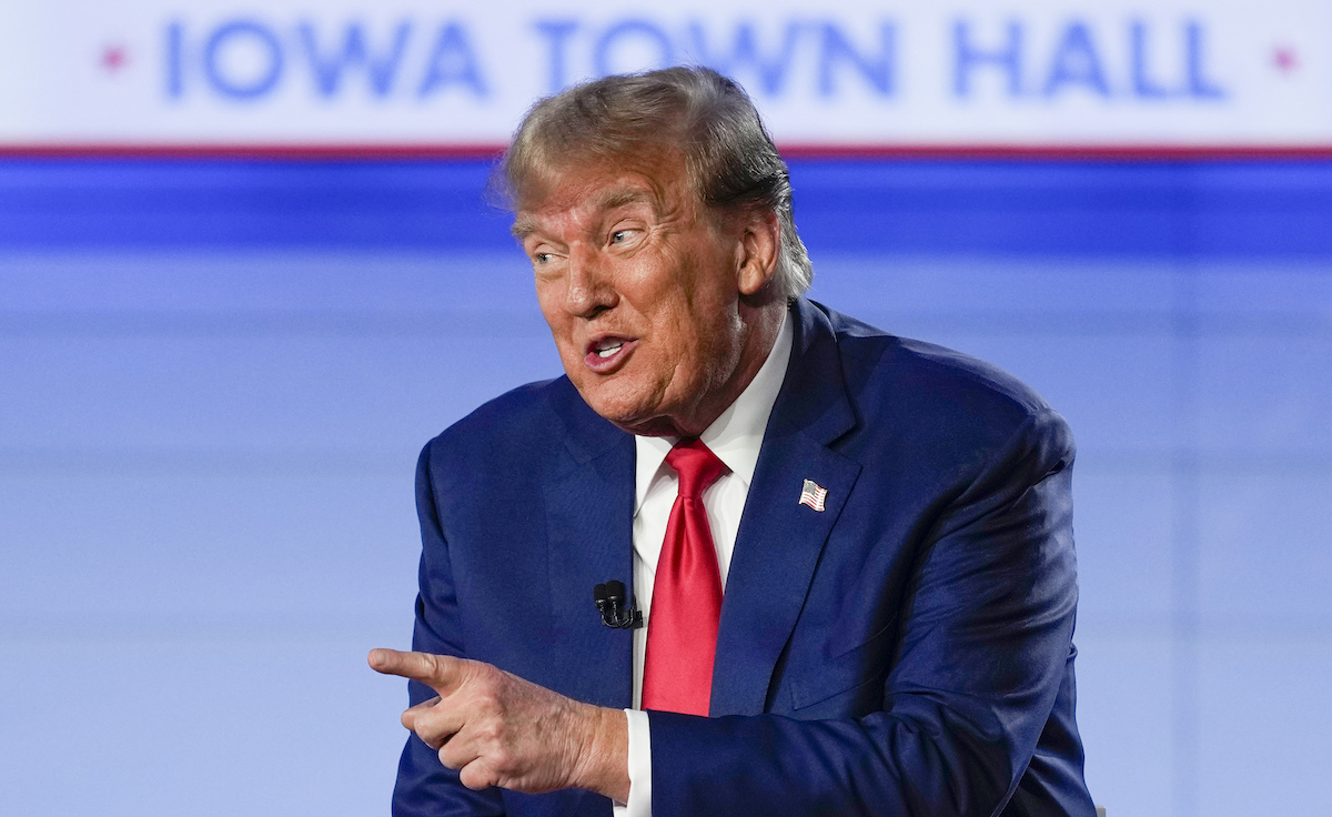 Donald Trump Fox Town Hall Iowa, 1-10-2024