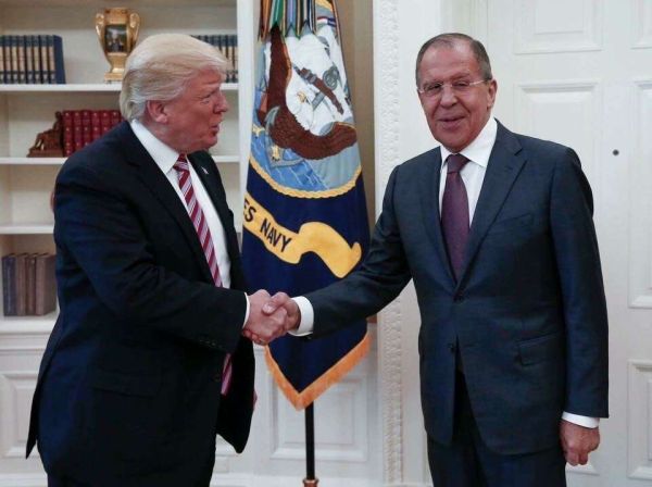 Trump and Lavrov still