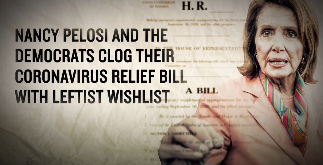 Trump Pelosi ad still