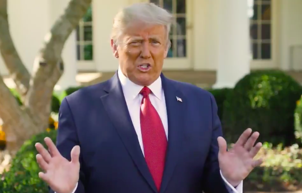 Trump Regeneron plug