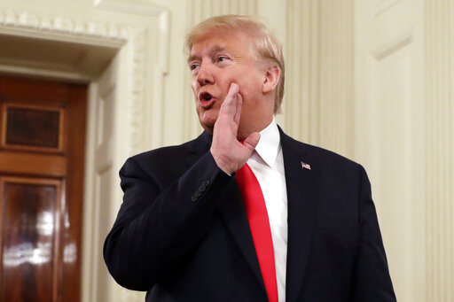 Trump at White House Nov. 22, 2019