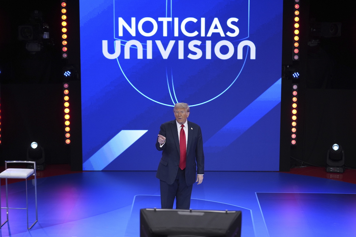 Univision foro publico de Donald Trump