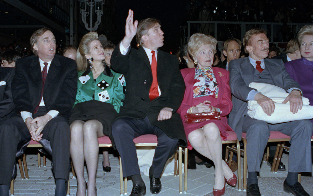 Trump family with Fred Trump 1991