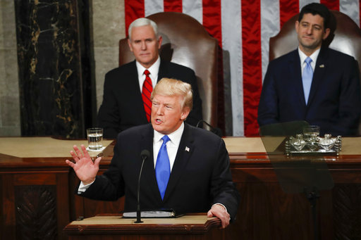 Trump, Pence, Ryan SOTU 18