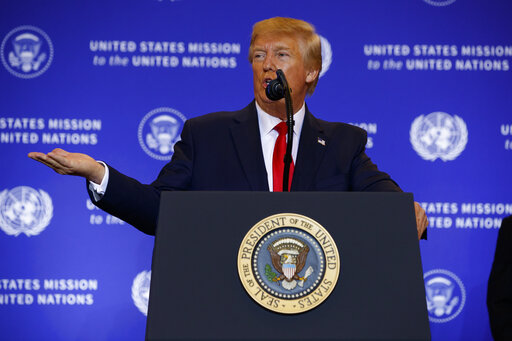 Trump press conference in NY Sept 25 2019