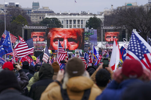 Trump supporters Jan. 6 2021 DC rally