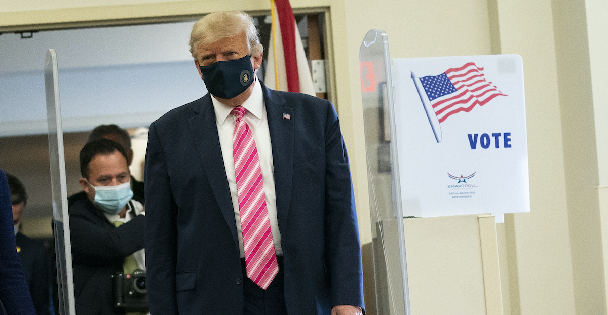 Trump votes early in Florida Oct. 24 2020