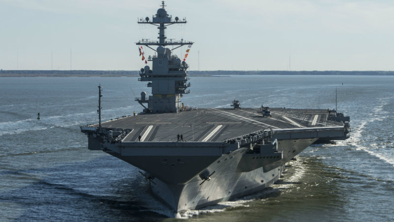 USS Gerald Ford, rotator