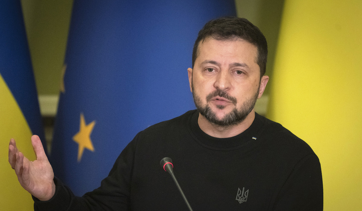 Ukrainian President Volodymyr Zelenskyy Nov. 4, 2023