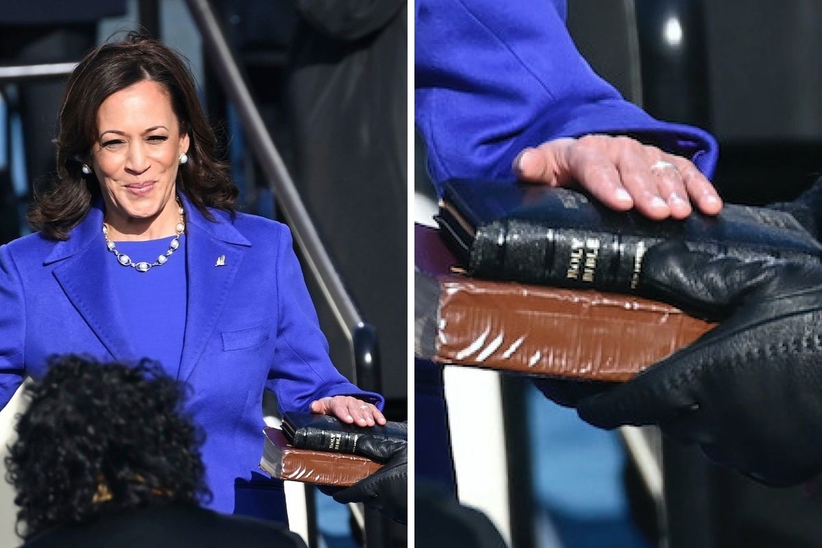 1/20/21 Kamala Harris being sworn in as VP