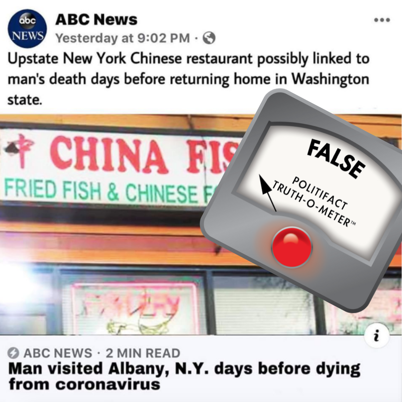 Albany coronavirus FALSE