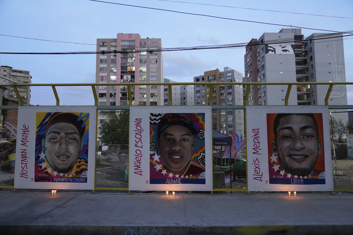 Venezuelan deportees artwork in Venezuela