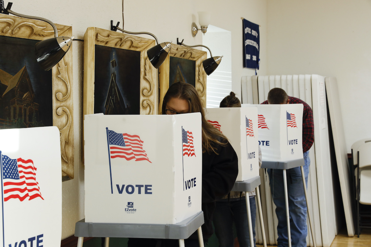 Voters in Murphy Idaho 11-3-20