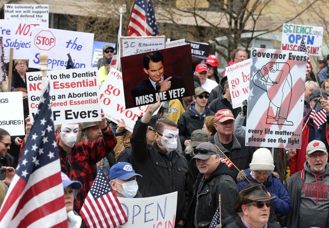 WI rally photo - Madison