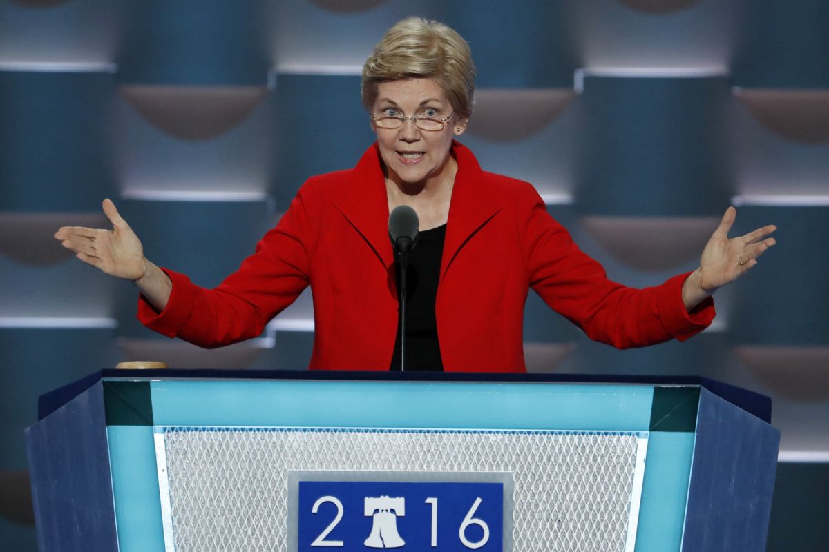 Elizabeth Warren night one