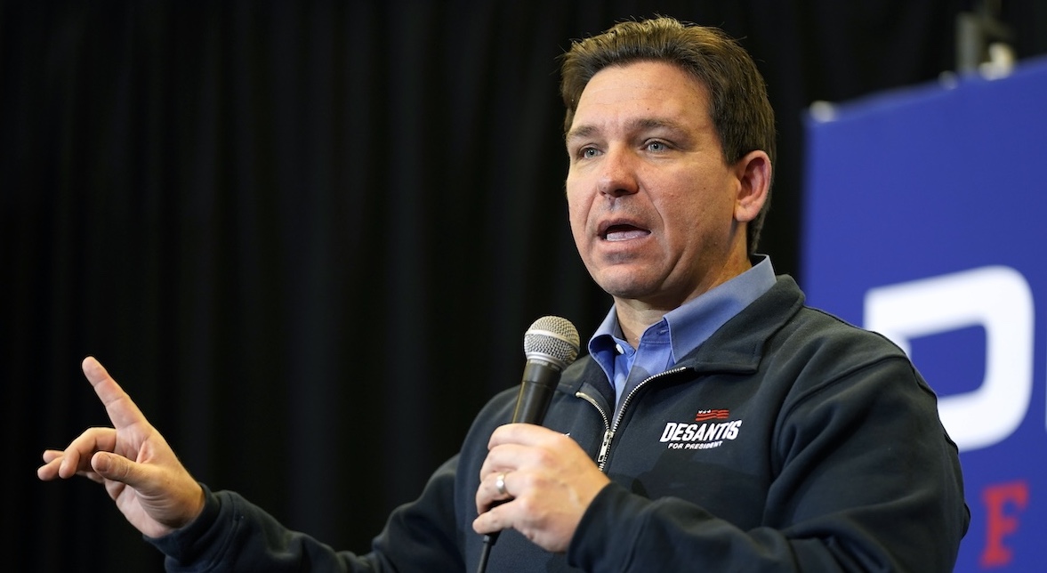 Ron DeSantis in Waukee Iowa, 1-3-2024