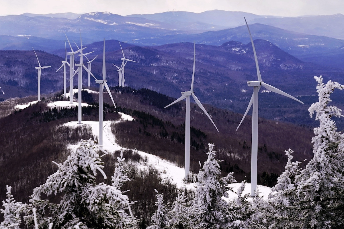 Maine wind turbines