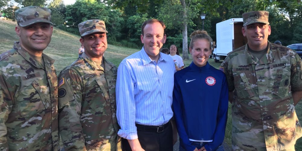 Zeldin with Veterans