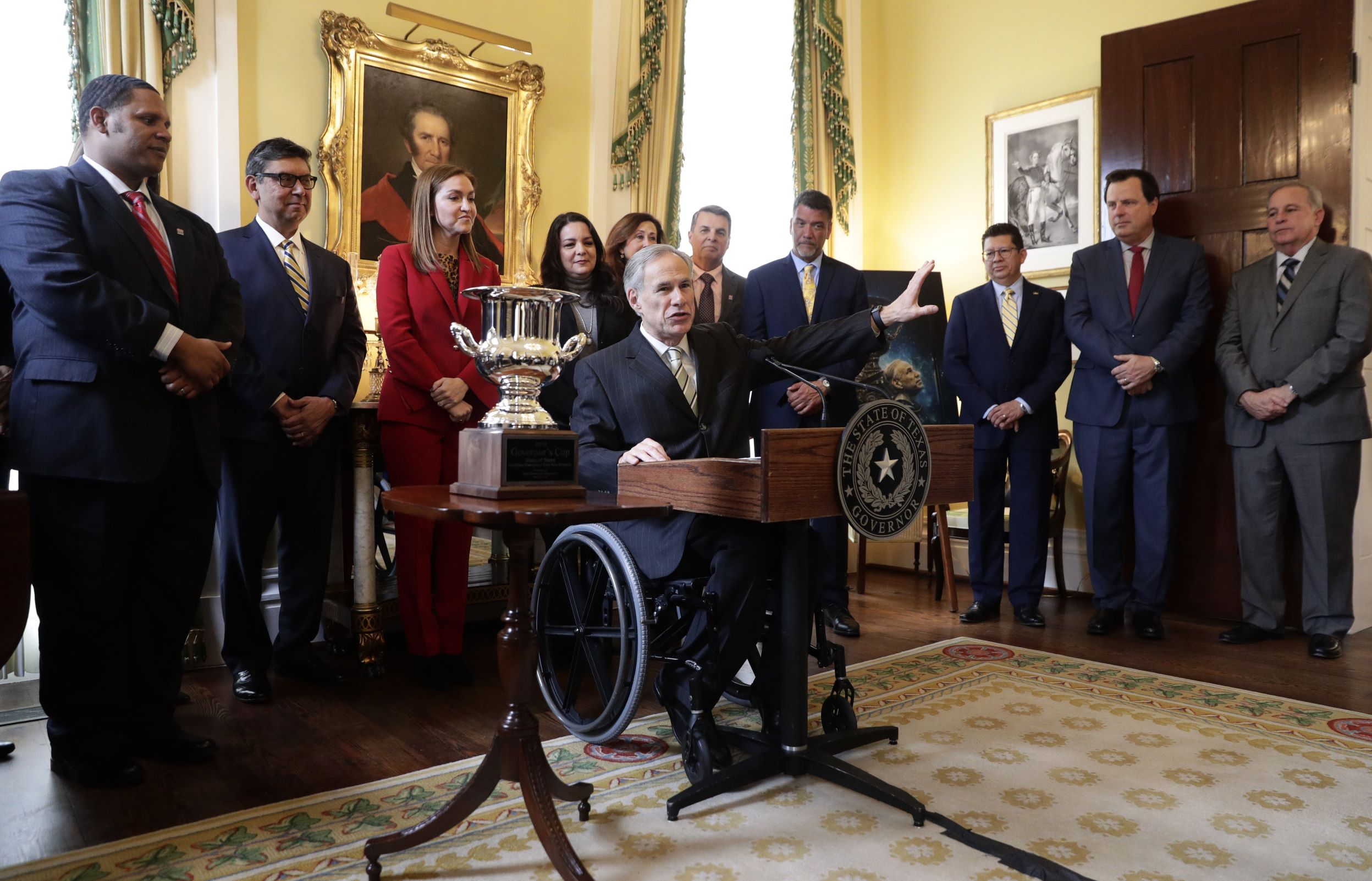 Greg Abbott, governor's cup