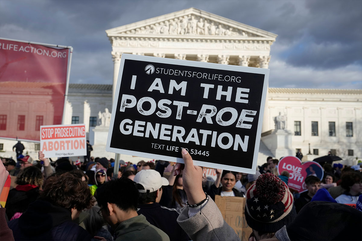 Abortion debate March for Life, January 2023