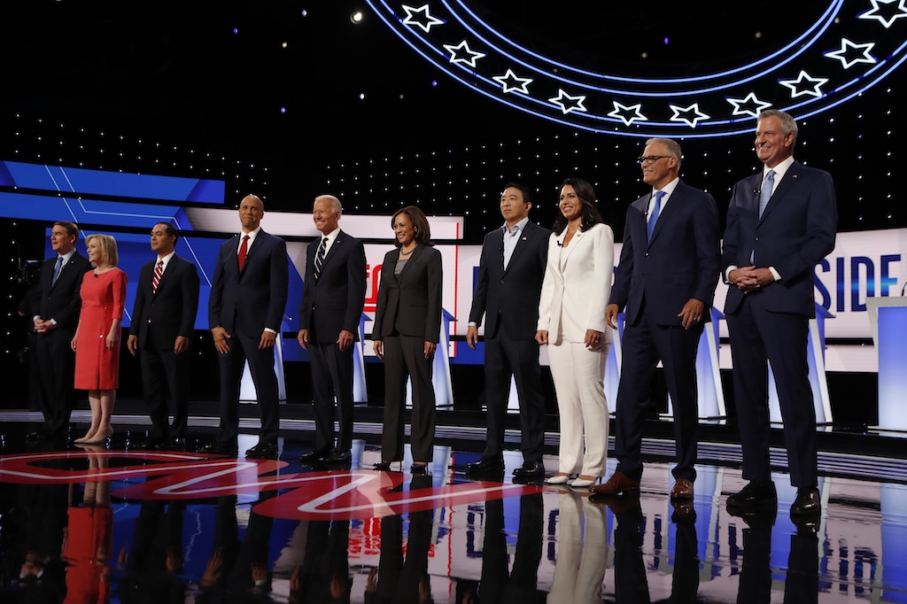 All candidates stage night 2