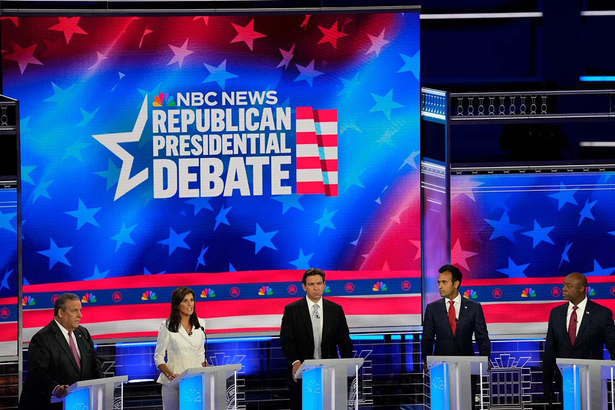 All five candidates, GOP debate in Miami, 11-8-2023