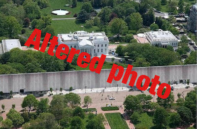 white house wall photo