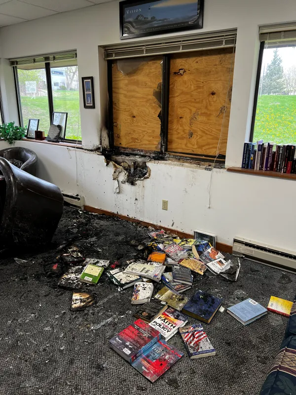 Madison office arson