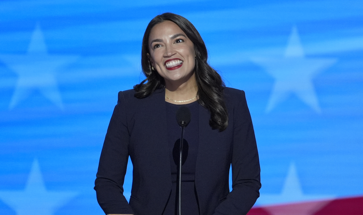 AOC at DNC, 08-19-24