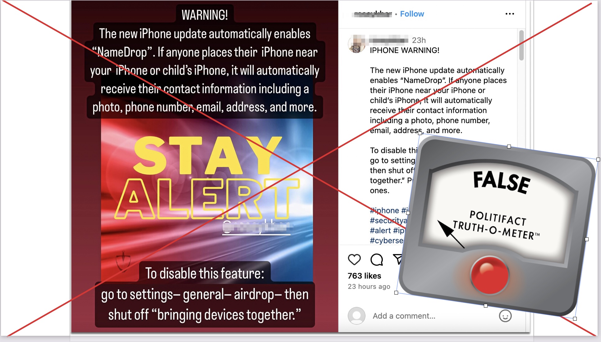 Apple NameDrop screenshot