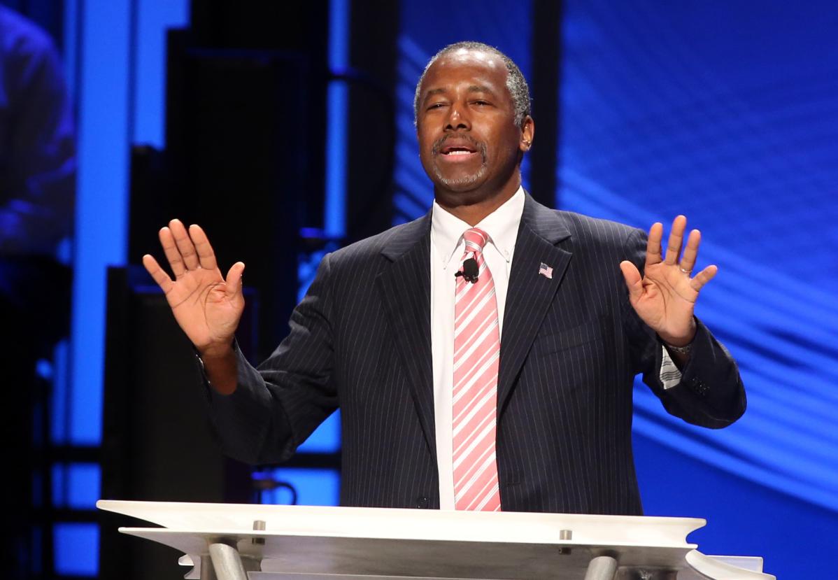 Ben Carson speaks in Texas, 10/18